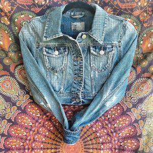 Cropped Jean jacket
